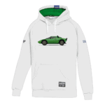 SPABMF0063N0W Sparco Hoodie Lancia HF GR - White Green