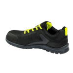 SPABTB0047B0E33 Sparco Practice Advanced S1PS ESD Safety Shoes - Dark Grey Fluro Yellow - 01