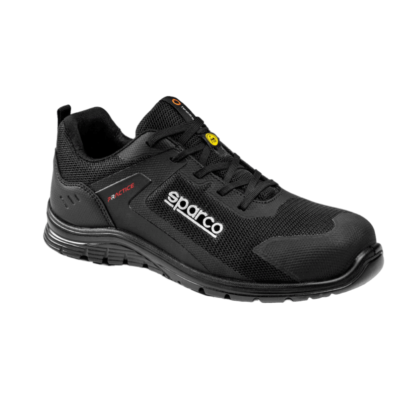 SPABTB0047B0K01 Sparco Practice Advanced S1PS ESD Safety Shoes - Black