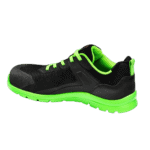 SPABTB0047B0K15 Sparco Practice Advanced S1PS ESD Safety Shoes - Black Fluro Green - 01