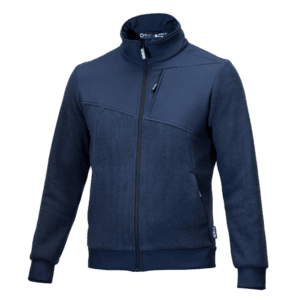 SPABTF0004b0N02 Sparco Grit Full Zip Fleece - Navy Blue