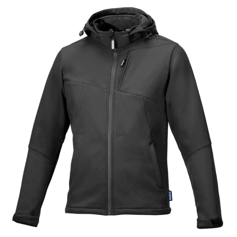 SPABTJ0004B0E01 Sparco Grit Soft Shell Jacket - Grey