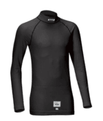 Black Grand Prix Racewear racing top designed for motorsport safety and performance.
