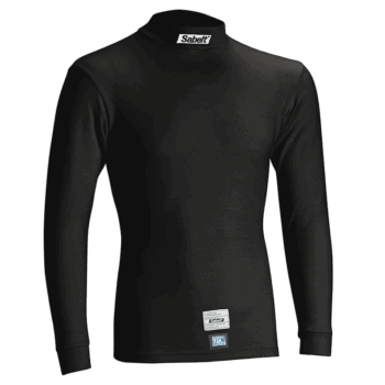 Sabelt UI-600 Top Regular Fit racing suit in black, designed for motorsport safety and comfort.