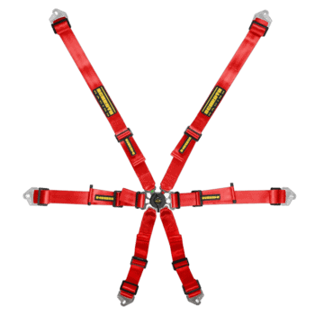 Schroth Flexi 2x2 Harness Red - SCH94530A-2