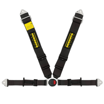 Schroth Profi II ASM 4 Point Strap Hook Harness - Black