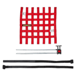 Schroth Window Net Kit with Quick Release - Red