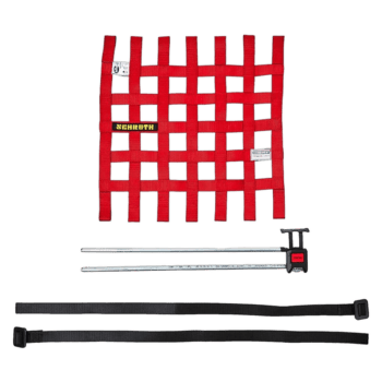 Schroth Window Net Kit with Quick Release - Red