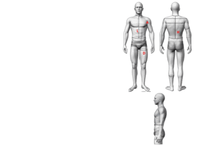 Diagram of a racing driver wearing Grand Prix Racewear, showing protective gear and clothing for motorsport safety.