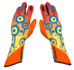 OMP KS Art Custom Design Kart Rally Gloves