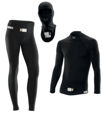 OMP Premium One Evo Underwear Race & Rally Bundle
