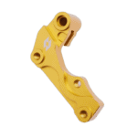 Gold racing motorcycle brake lever with GPR Direct logo, designed for high-performance racing bikes.