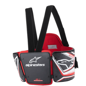 Alpinestars AK-1 Youth Kart Body Protector Black-Red