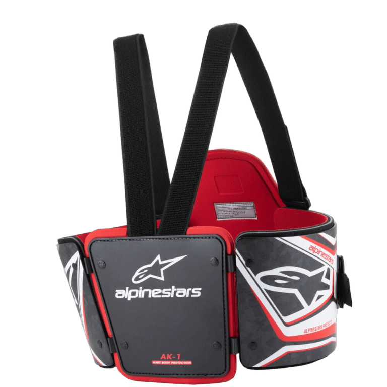 Alpinestars AK-1 Youth Kart Body Protector Black-Red