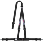 Sparco Club H-3M 3 Point Double Release Martini Racing Harness-Black