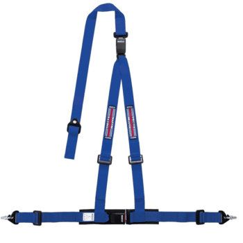 Sparco Club H-3M 3 Point Double Release Martini Racing Harness-Blue