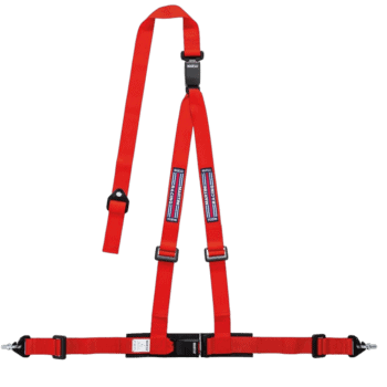 Sparco Club H-3M 3 Point Double Release Martini Racing Harness-Red