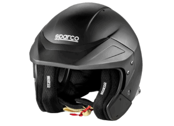 Sparco Flux RJ Helmet - Black