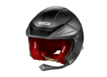 Sparco Flux RJ-i Carbon Helmet - Red Interior