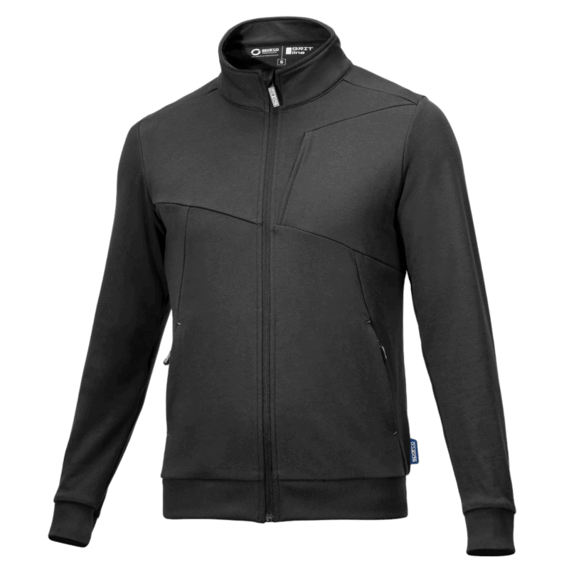 Sparco Grit Full Zip Sweatshirt_Grey