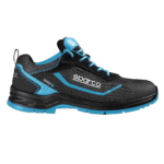 Sparco Indy-E S3 ESD Safety Shoes - Black Light Blue - 01