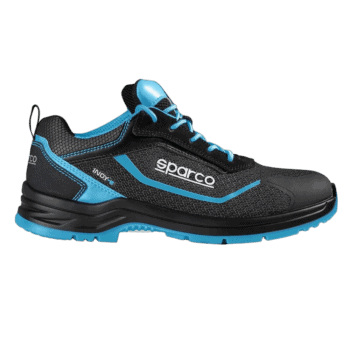 Sparco Indy-E S3 ESD Safety Shoes - Black Light Blue - 01