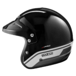Sparco J-Pro Track Day Helmet-Black-Grey-3