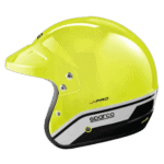 Sparco J-Pro Track Day Helmet-Fluro Yellow-Black-3
