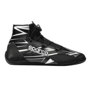 Sparco K-Rapid WP Kart Boots - Rotor Closure - Black White 02