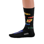 Sparco Lancia Delta Collections Socks - Black - 01