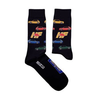 Sparco Lancia Delta Collections Socks - Black - 02