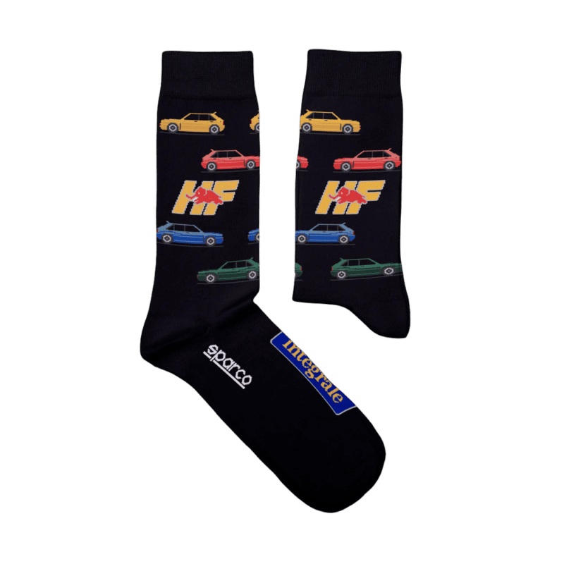 Sparco Lancia Delta Collections Socks - Black - 02