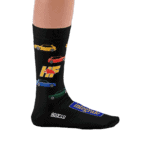 Sparco Lancia Delta Collections Socks - Black