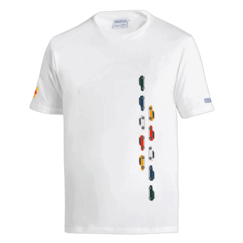 Sparco Lancia Delta Collections T-Shirt - White
