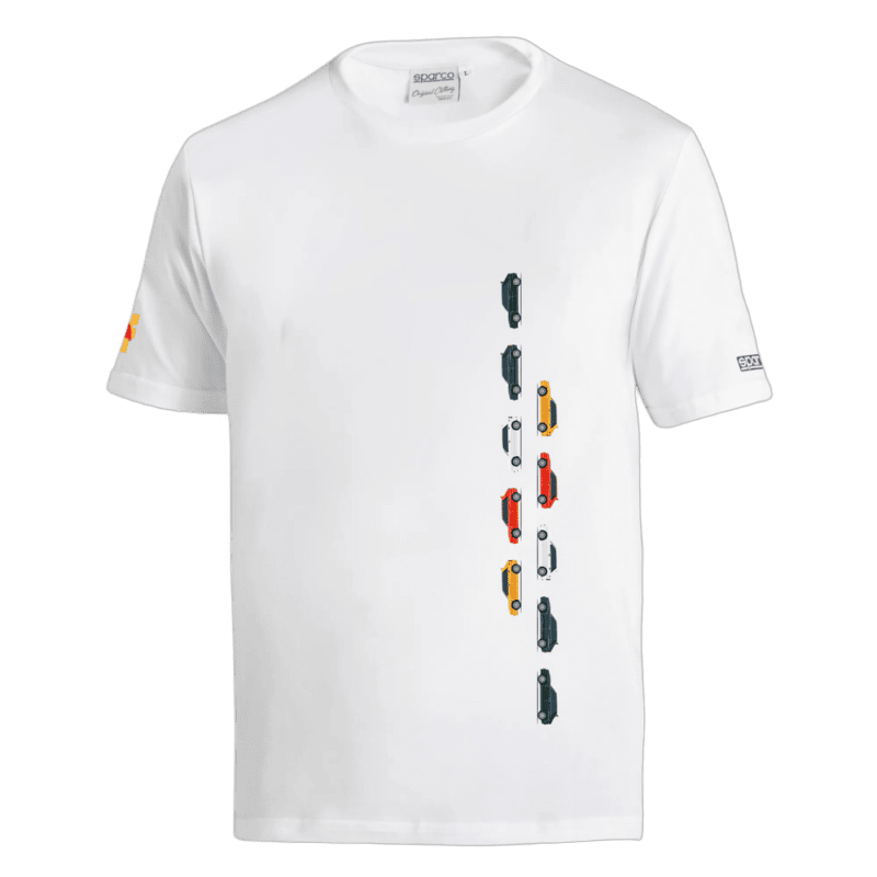 Sparco Lancia Delta Collections T-Shirt - White
