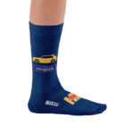 Sparco Lancia Delta Integrale Socks - Navy Blue - 01