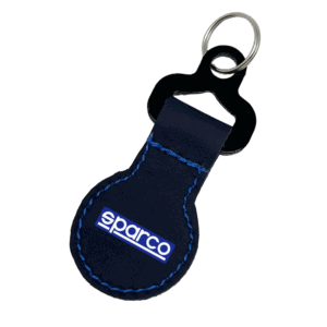 Sparco Lancia HF Leather Key Fob