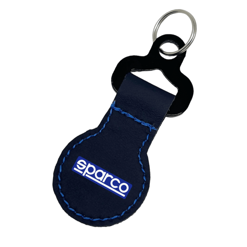 Sparco Lancia HF Leather Key Fob