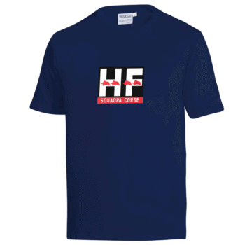 Sparco Lancia HF Squadra Corse T-Shirt - Navy Blue BML0012N0N020