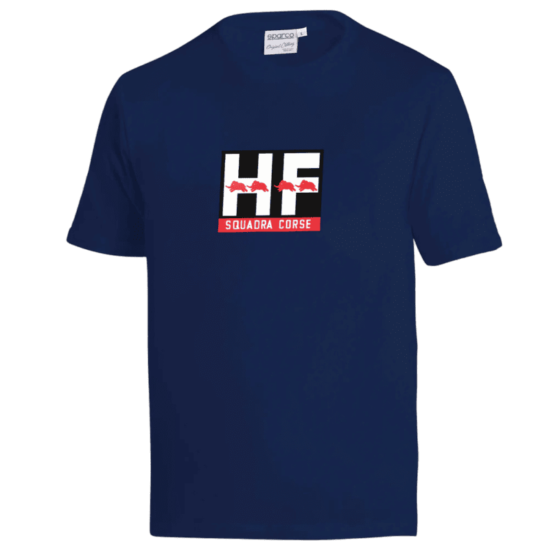 Sparco Lancia HF Squadra Corse T-Shirt - Navy Blue BML0012N0N020