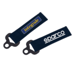 Sparco Lancia Integrale Leather Key Fob