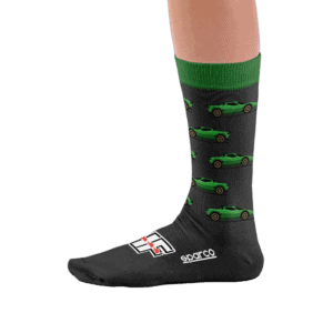 Sparco Lancia Stratos Socks - Black Green - 01