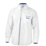 Sparco Long Sleeve Shirt-White