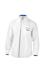 Sparco Long Sleeve Shirt-White
