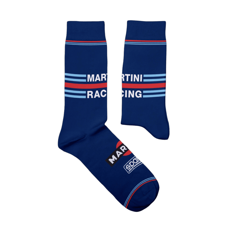 Sparco Martini Racing Iconic Design 2 Socks - Navy Blue