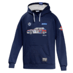 Sparco Martini Racing Lancia Delta Hoodie - Navy Blue