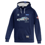 Sparco Martini Racing Lancia Delta S4 Hoodie - Navy Blue