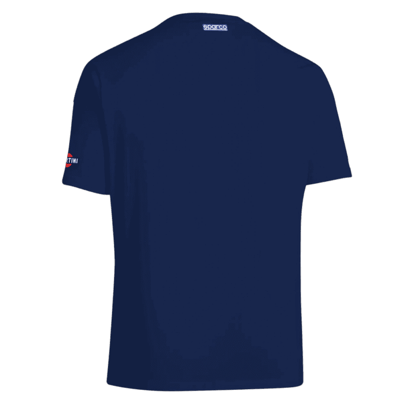 Sparco Martini Racing Lancia Delta T-Shirt - Navy Blue - Back