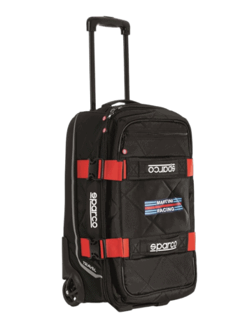 Sparco Martini Racing Travel Kit Bag 016438MRRS - Black/Red