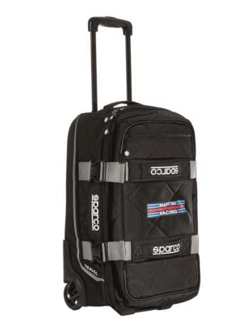 Sparco Martini Racing Travel Kit Bag 016438MRSI - Black/Silver